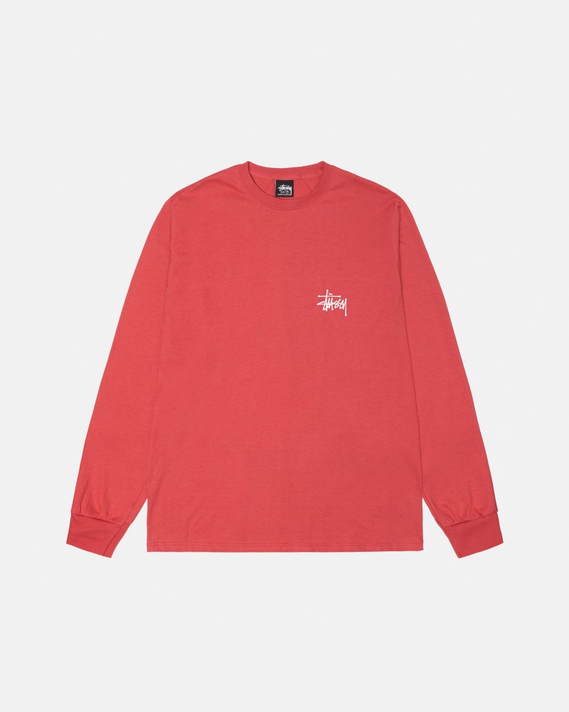 Magliette Stussy Basic Rosa | 09567-MPQZ