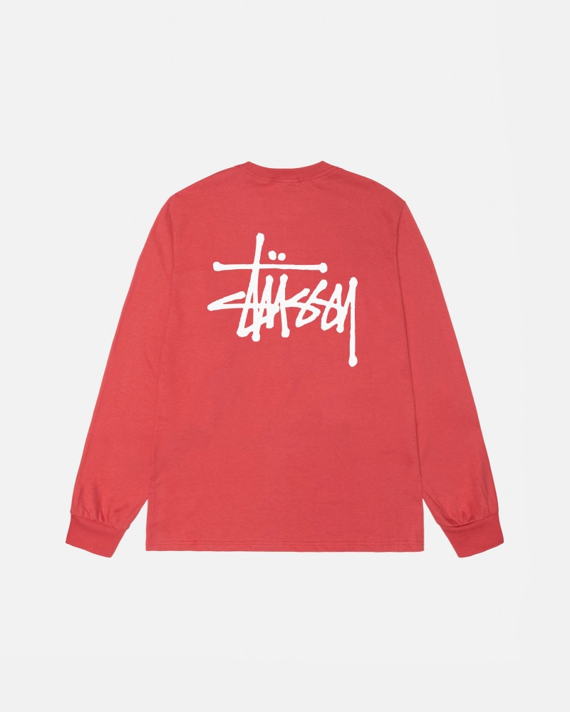 Magliette Stussy Basic Rosa | 09567-MPQZ