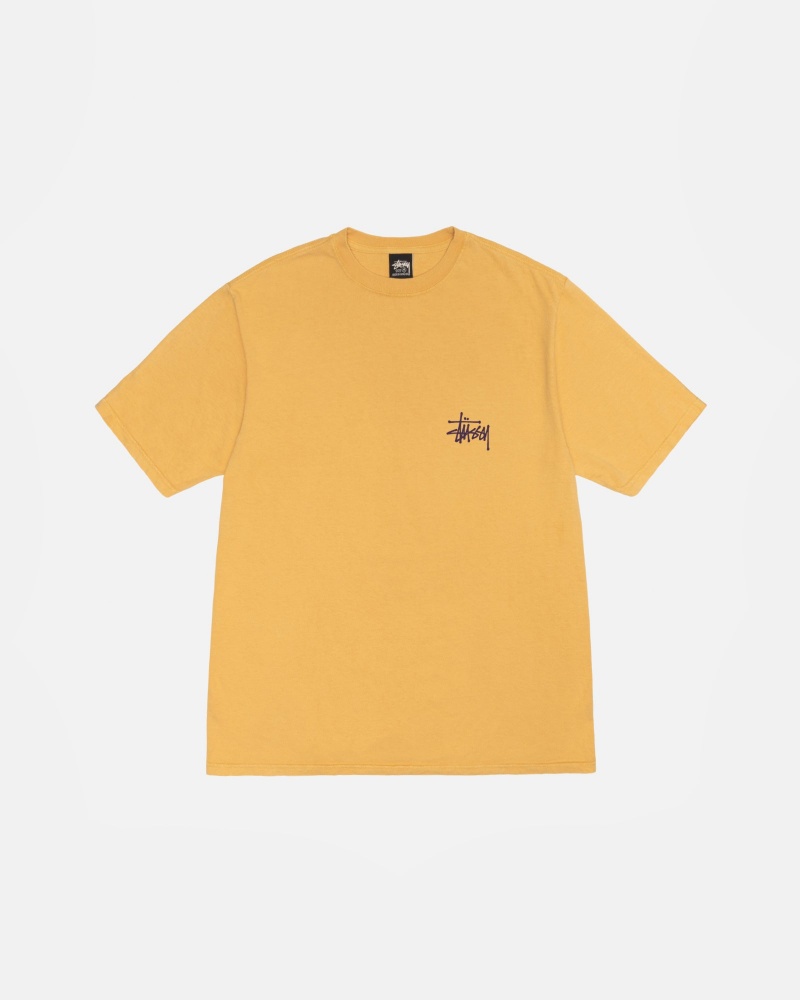 Magliette Stussy Built Tough Arancioni | 25183-ZLNC