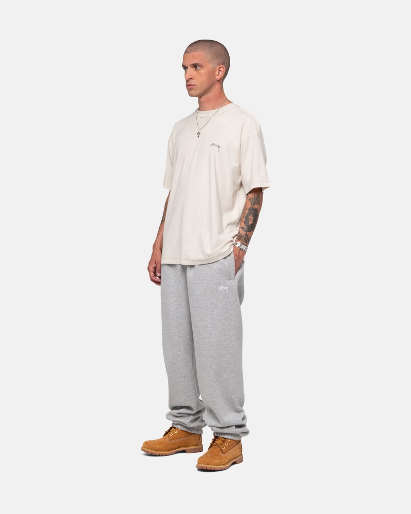 Magliette Stussy Lazy Beige | 14923-QDWU