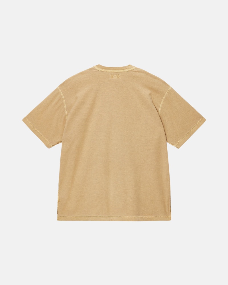 Magliette Stussy Lazy Oro | 54093-SATX