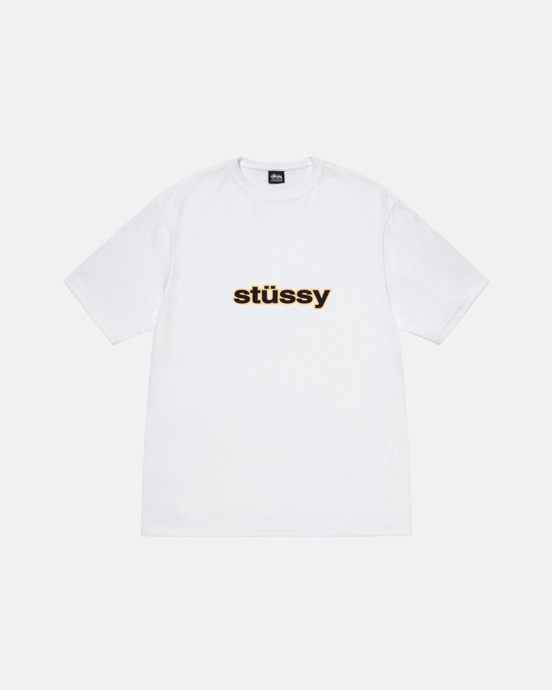 Magliette Stussy Ss-Link Bianche | 87062-TVQO