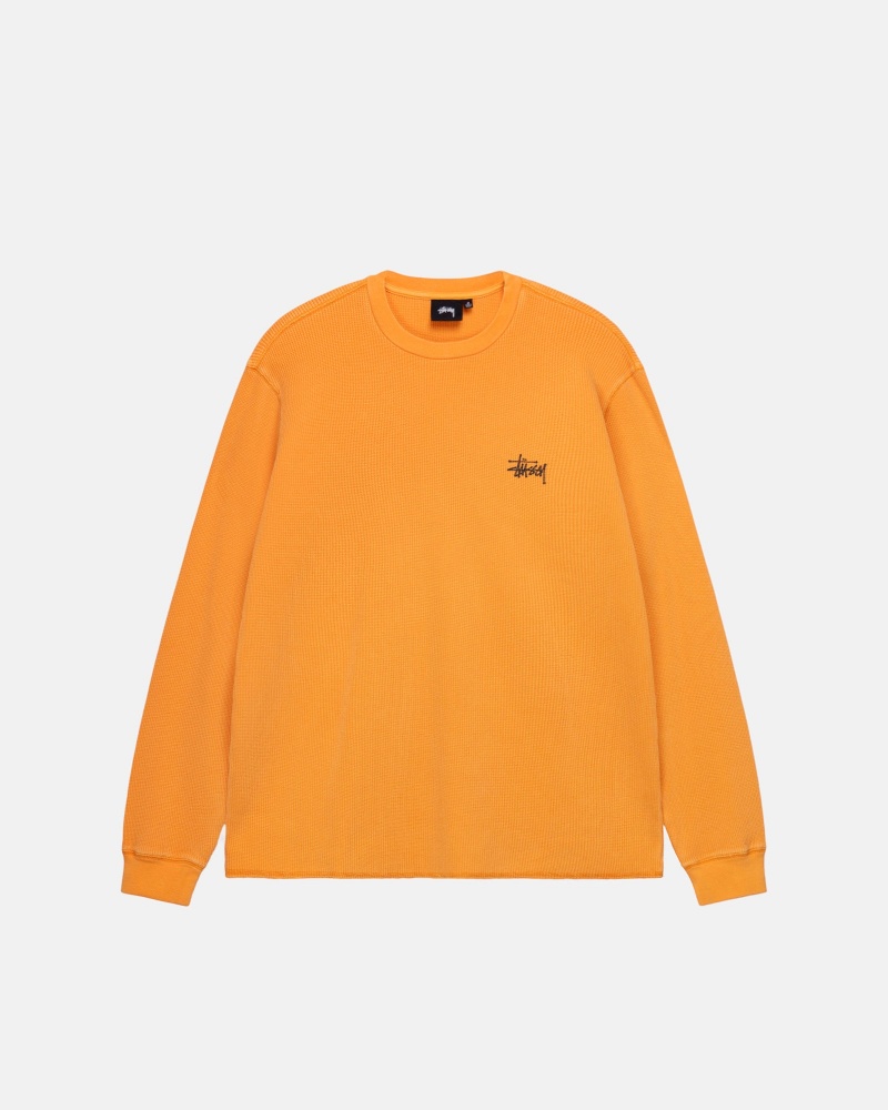 Maglioni Stussy Basic Stock Ls Thermal Albicocca | 10275-ARTK