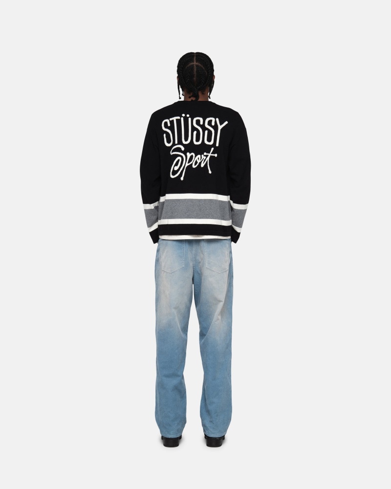 Maglioni Stussy Hockey Nere | 25908-BILO