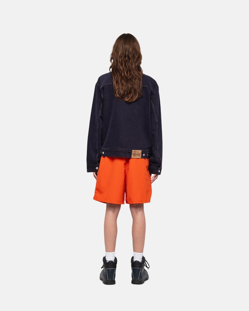 Pantaloncini Stussy Acqua Stock Arancioni | 75148-SNPG