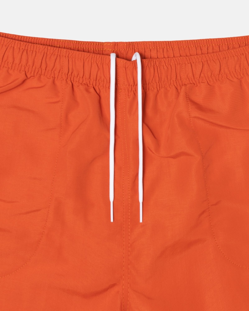 Pantaloncini Stussy Acqua Stock Arancioni | 75148-SNPG