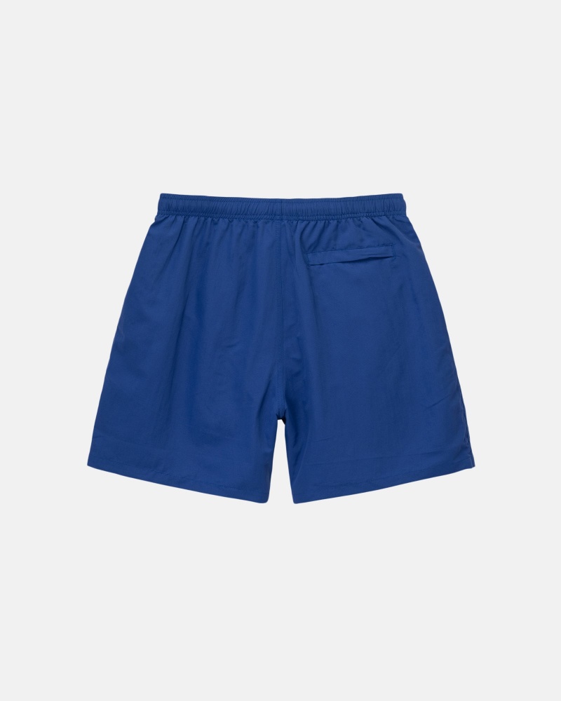 Pantaloncini Stussy Acqua Stock Blu Profondo | 02319-XSFI