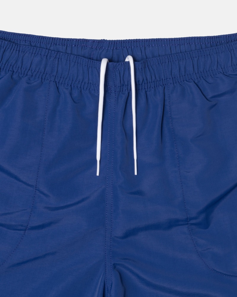 Pantaloncini Stussy Acqua Stock Blu Profondo | 02319-XSFI