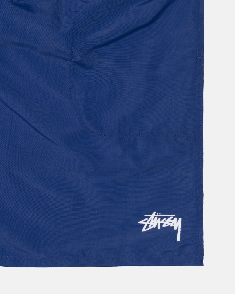 Pantaloncini Stussy Acqua Stock Blu Profondo | 02319-XSFI