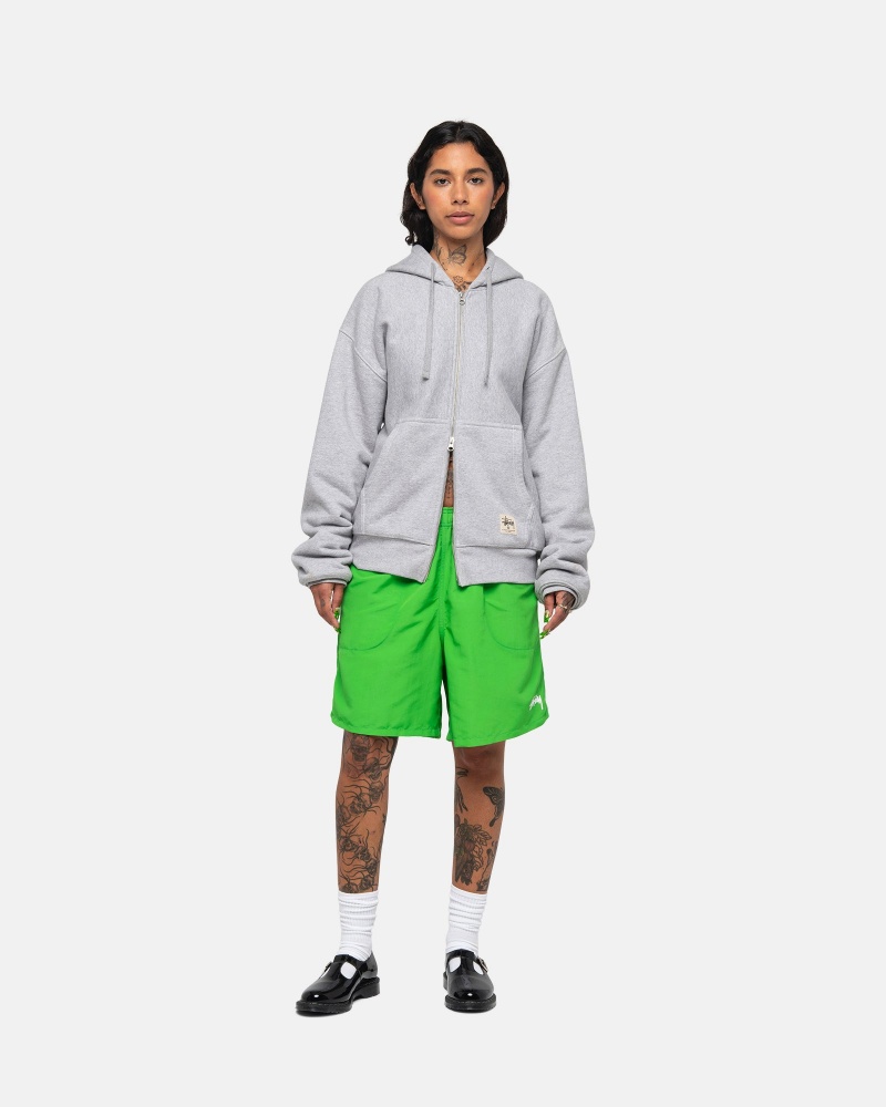 Pantaloncini Stussy Acqua Stock Verdi | 74062-KQWN