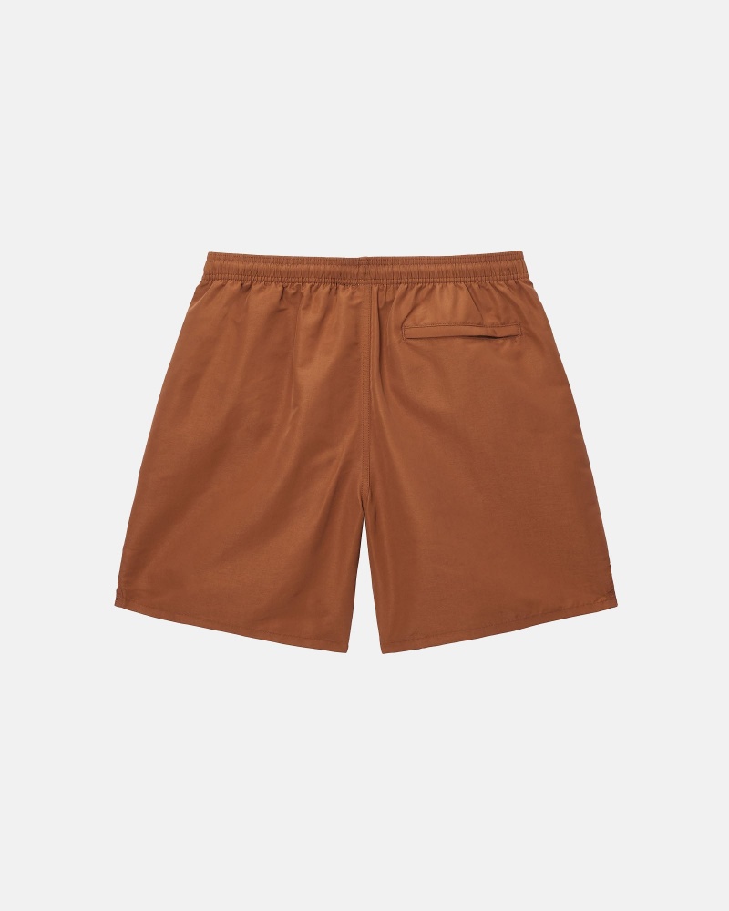 Pantaloncini Stussy Mesh Big Basic Caffè | 32107-PORX