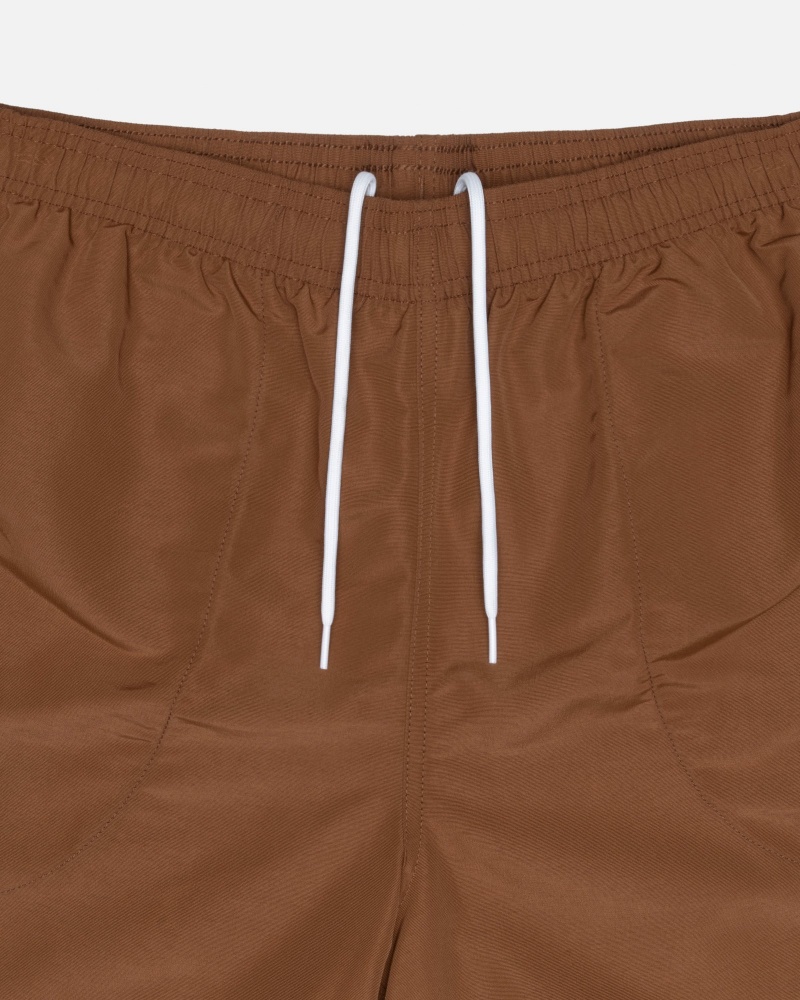 Pantaloncini Stussy Mesh Big Basic Caffè | 32107-PORX