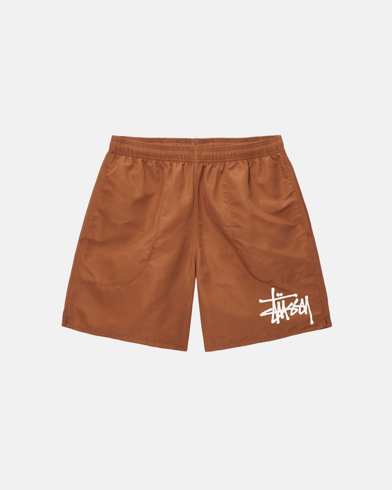 Pantaloncini Stussy Mesh Big Basic Caffè | 32107-PORX