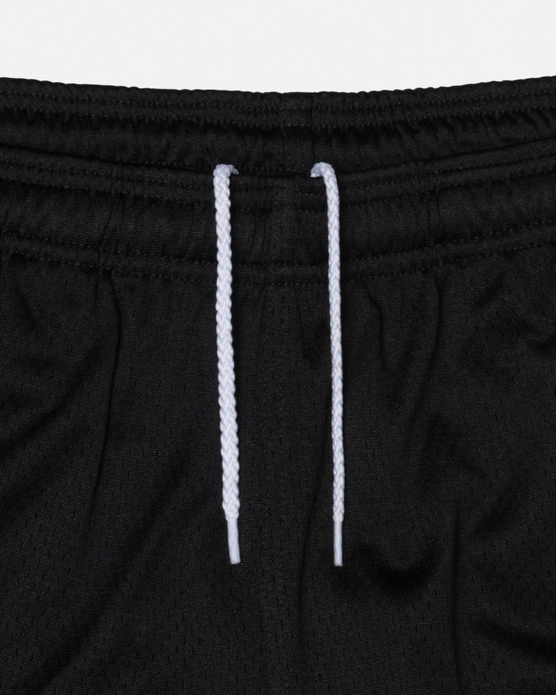 Pantaloncini Stussy Mesh Big Basic Nere | 50721-IVRJ