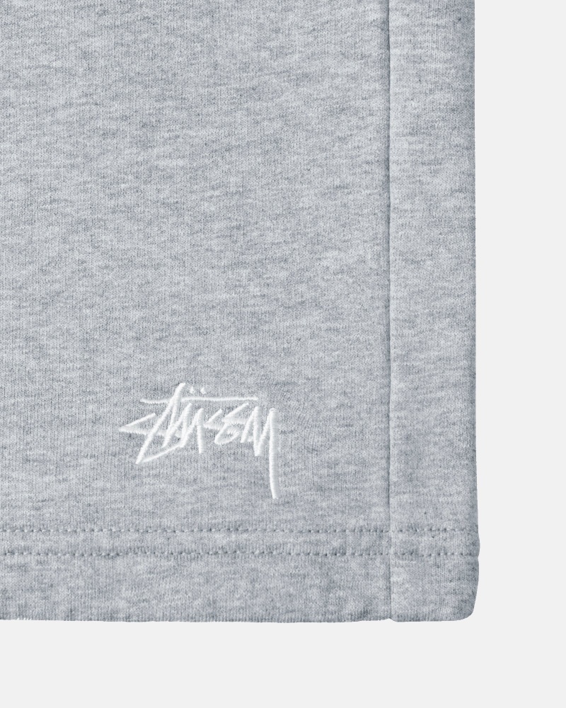 Pantaloncini Stussy Stock Logo Grigie | 24635-DMAL