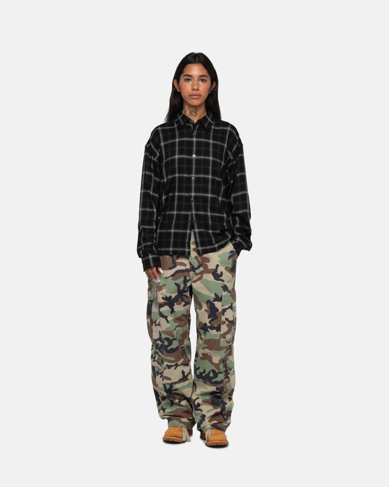 Pantaloni Stussy Surplus Cargo Ripstop Camouflage | 40851-CASL