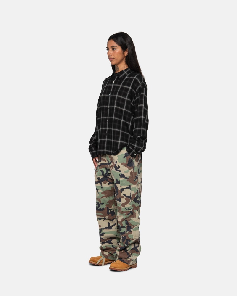 Pantaloni Stussy Surplus Cargo Ripstop Camouflage | 40851-CASL