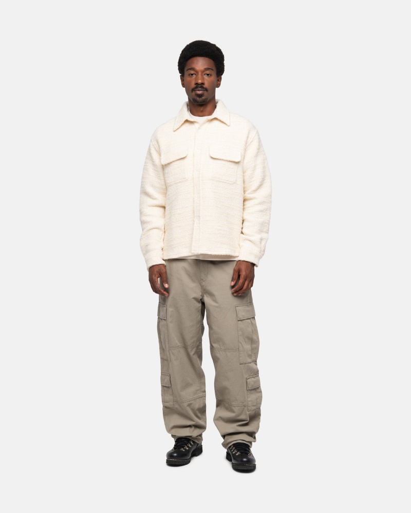 Pantaloni Stussy Surplus Cargo Ripstop Verde Oliva | 13260-MPCT