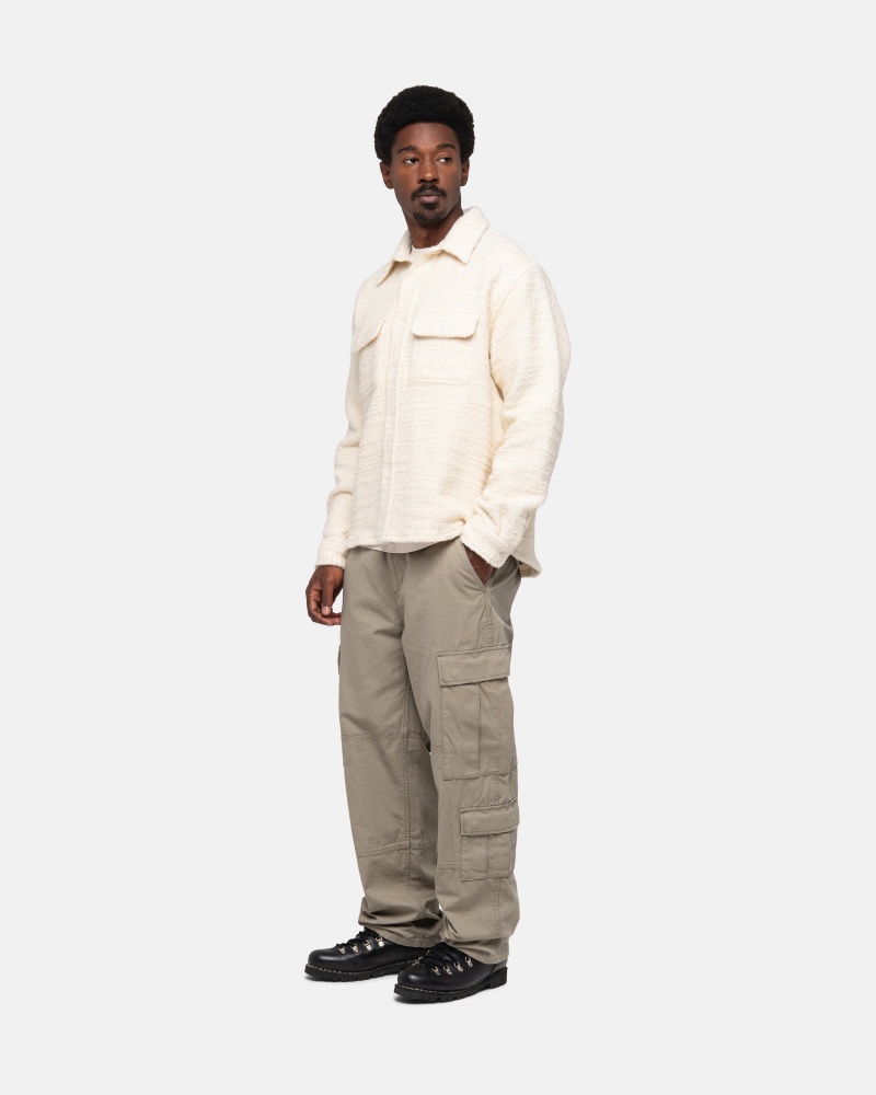 Pantaloni Stussy Surplus Cargo Ripstop Verde Oliva | 13260-MPCT