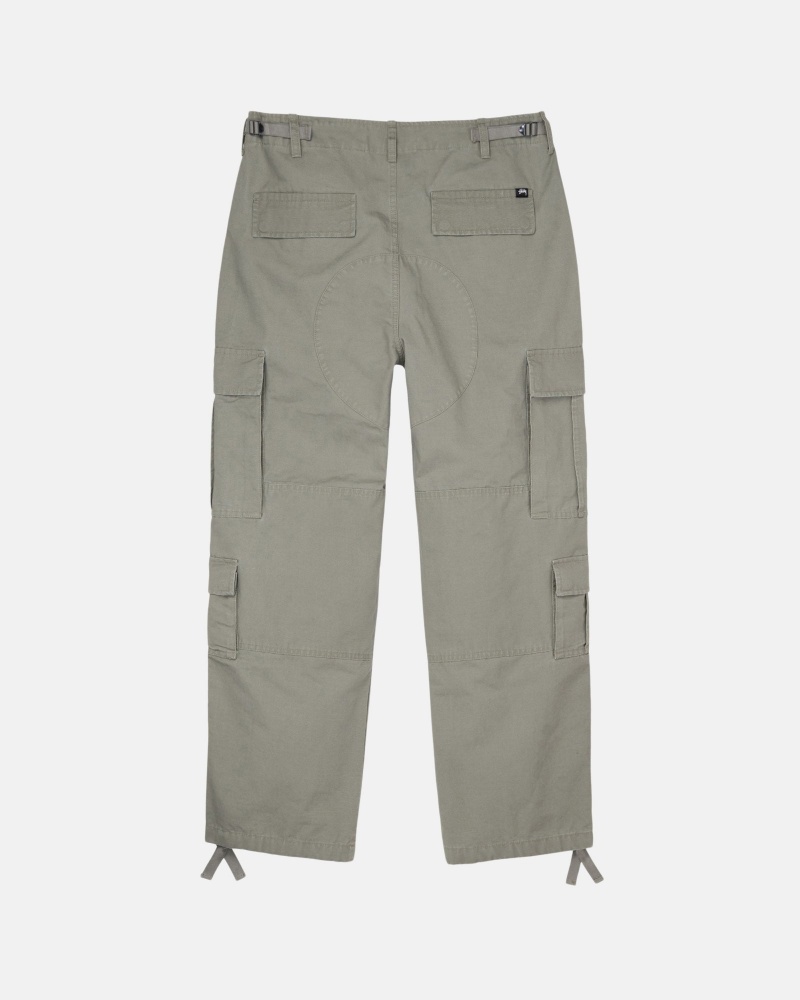 Pantaloni Stussy Surplus Cargo Ripstop Verde Oliva | 13260-MPCT