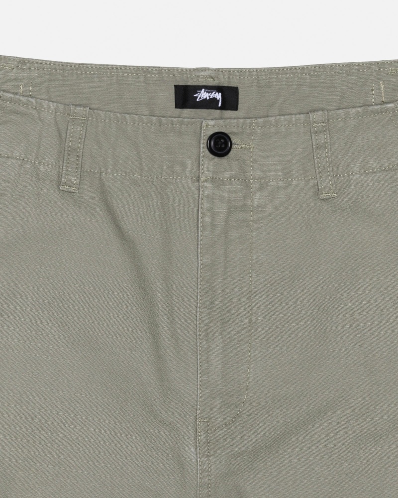 Pantaloni Stussy Surplus Cargo Ripstop Verde Oliva | 13260-MPCT