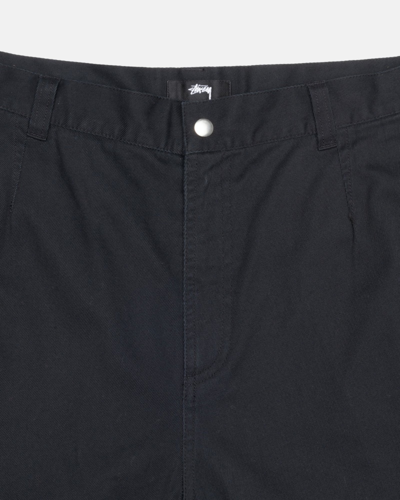 Pantaloni Stussy Workgear Trouser Twill Nere | 17054-RIQL