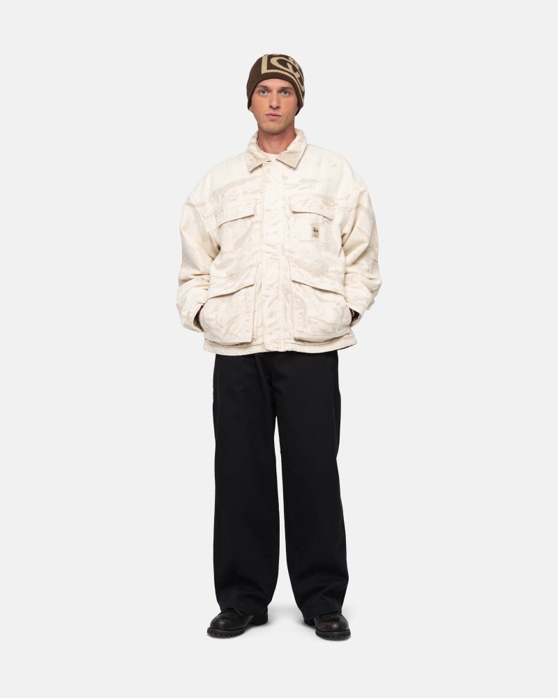 Pantaloni Stussy Workgear Trouser Twill Nere | 17054-RIQL