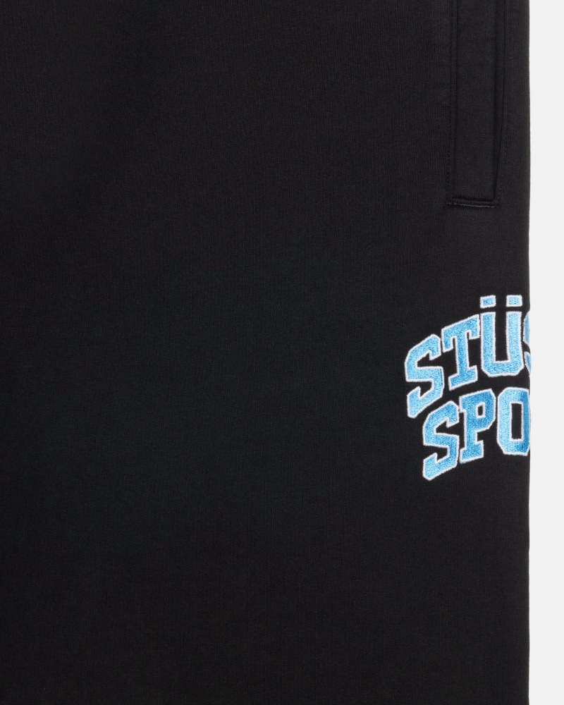 Pantaloni Tuta Stussy Stüssy Sportive Nere | 83904-GZQH