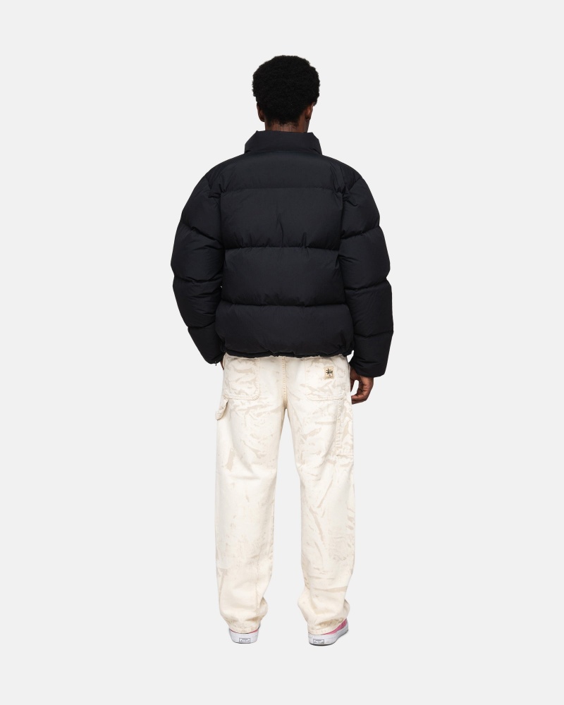 Piumini Stussy Puffer Nylon Nere | 98013-LIXY