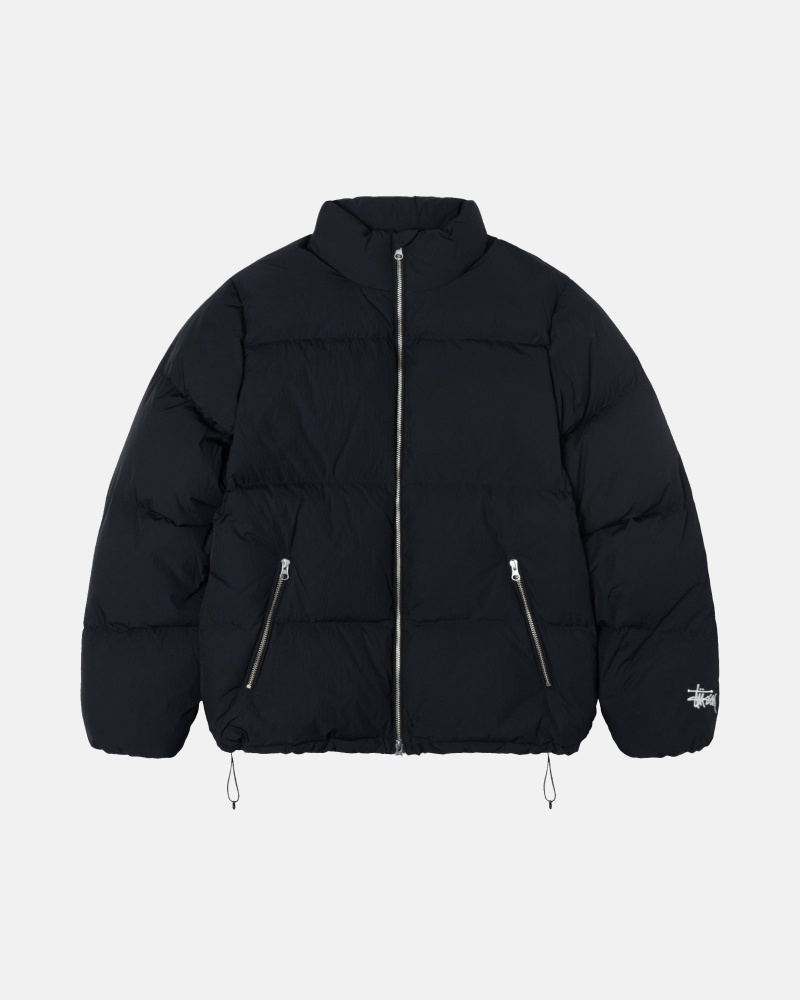 Piumini Stussy Puffer Nylon Nere | 98013-LIXY