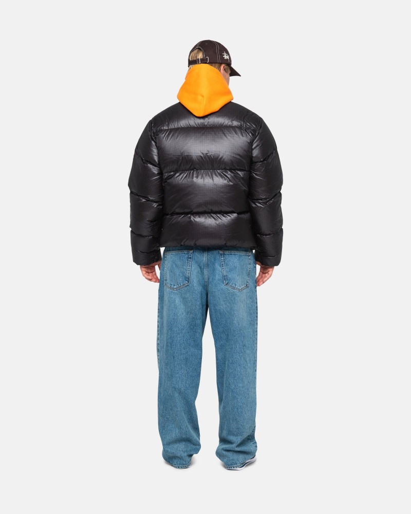 Piumini Stussy Puffer Parachute Ripstop Grigie | 18026-DLNP