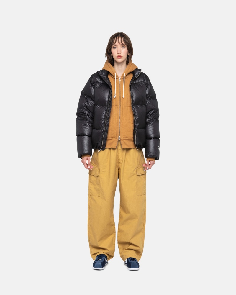 Piumini Stussy Puffer Parachute Ripstop Grigie | 18026-DLNP