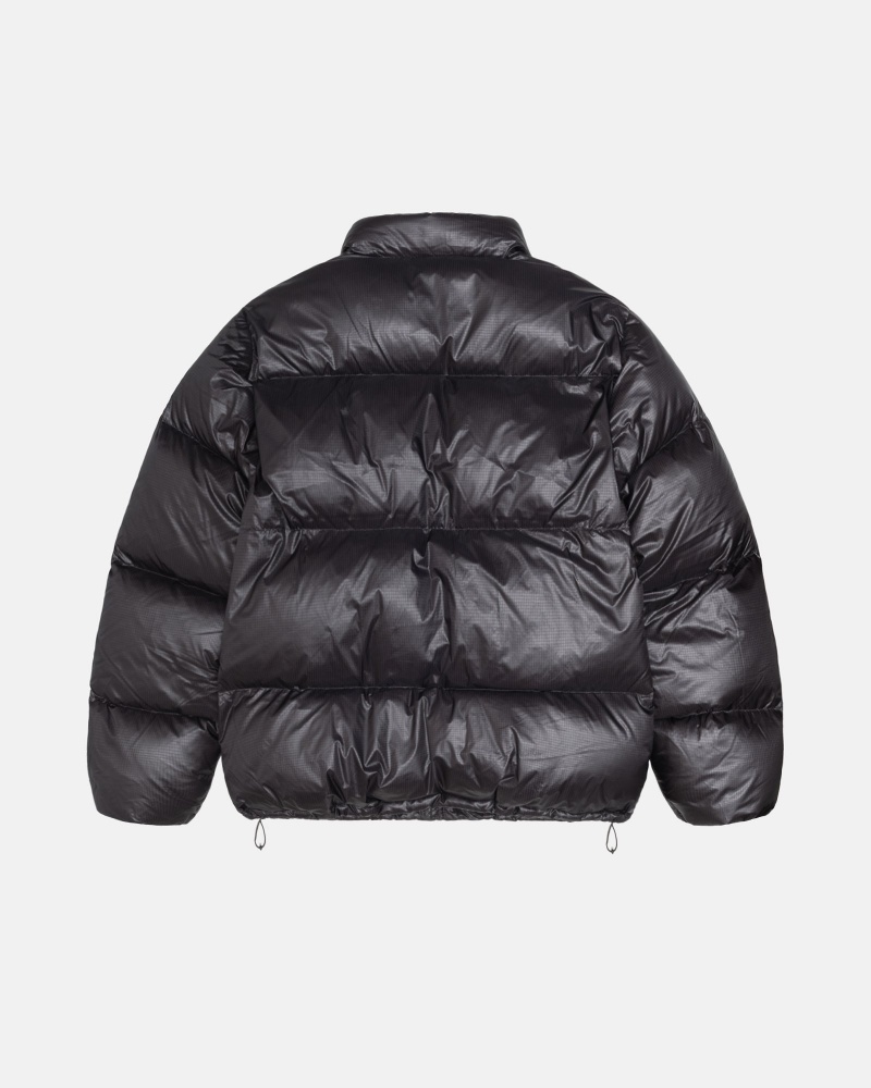 Piumini Stussy Puffer Parachute Ripstop Grigie | 18026-DLNP