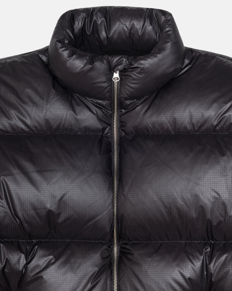 Piumini Stussy Puffer Parachute Ripstop Grigie | 18026-DLNP